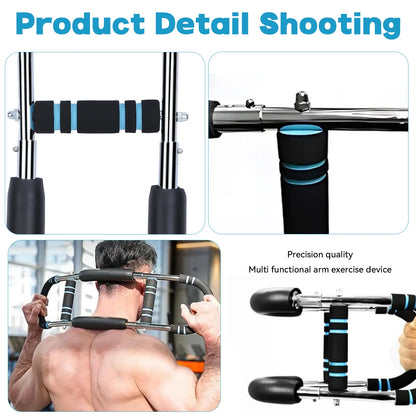 Transform Your Upper Body with Our Adjustable Arm & Chest Trainer – 66-110Lb Resistance for Ultimate Muscle Building